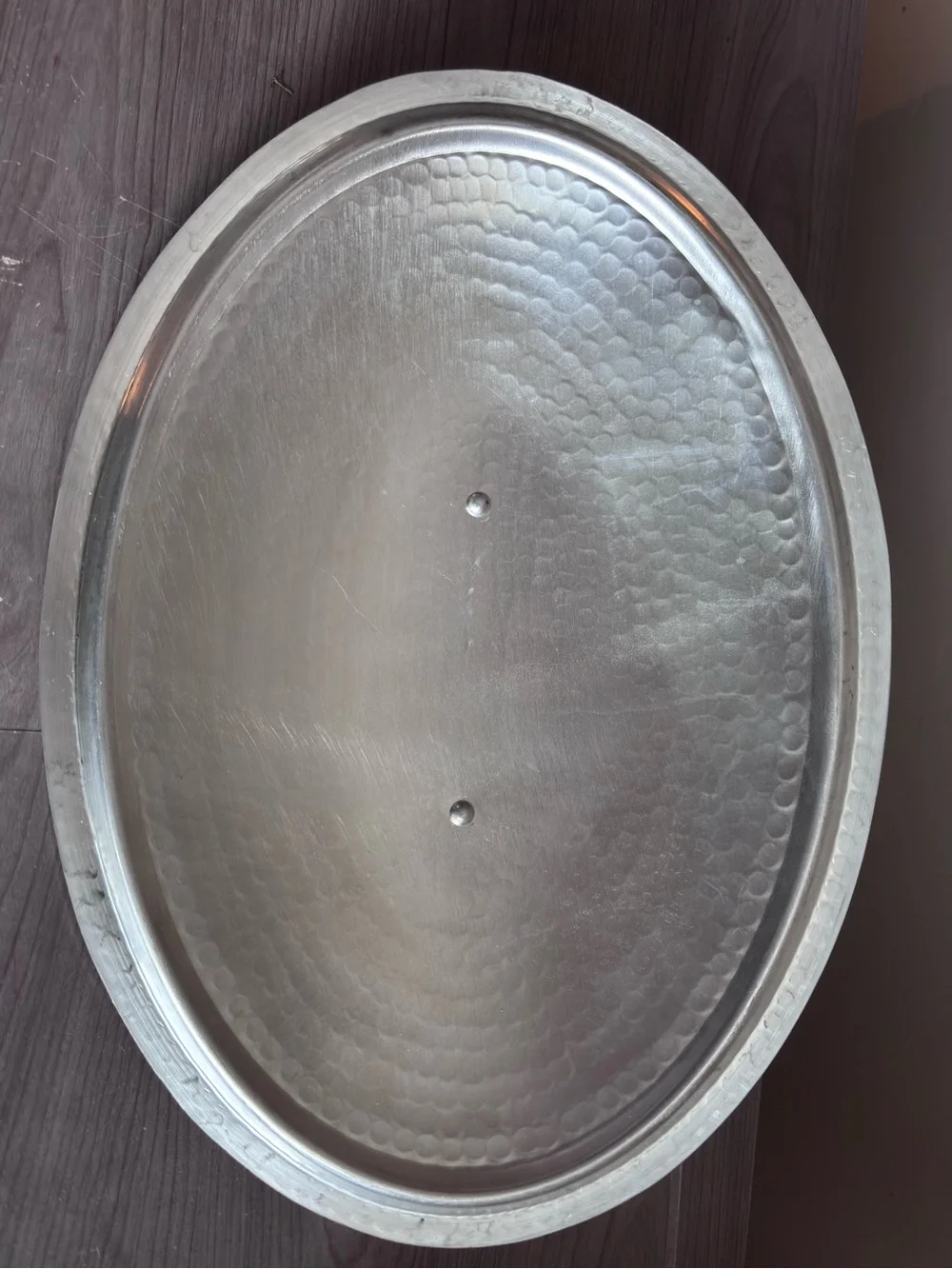 Williams Sonoma Hammered Copper Bread Box Handcrafted Turkey W.S. 1956 Large